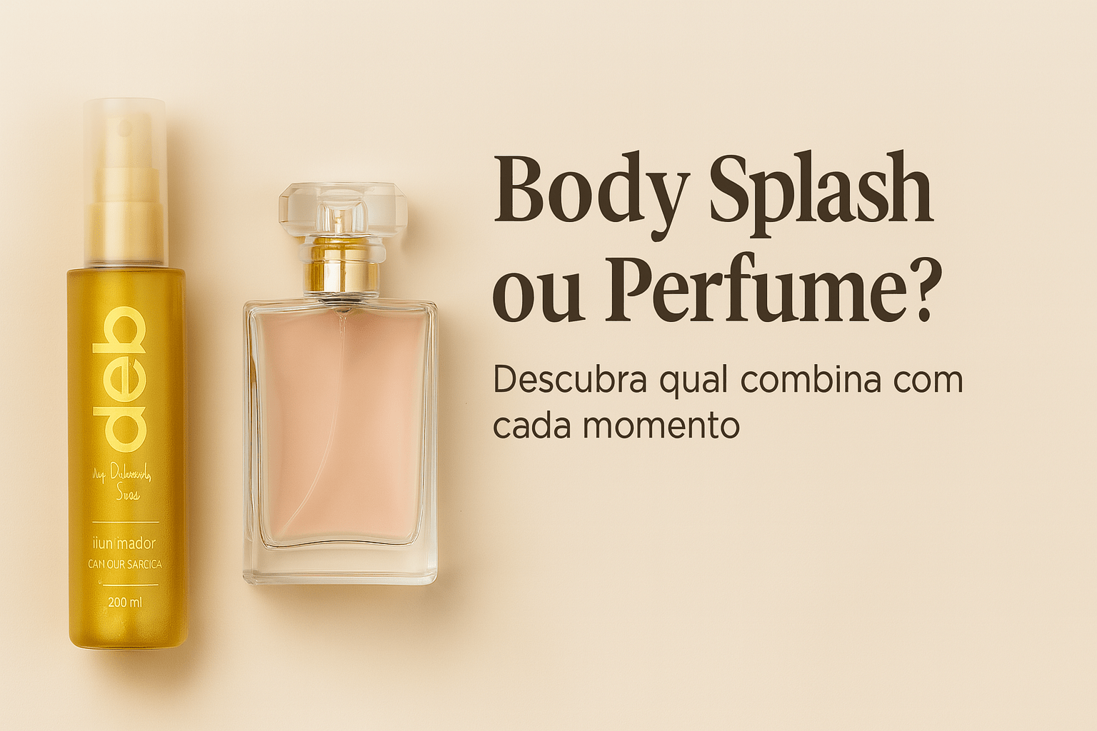 Body Splash ou Perfume? Saiba as diferenças e escolha o ideal para cada momento - Deb By Deborah Secco