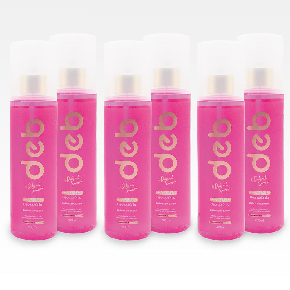 Kit 6 Body Splash Garota da Barra