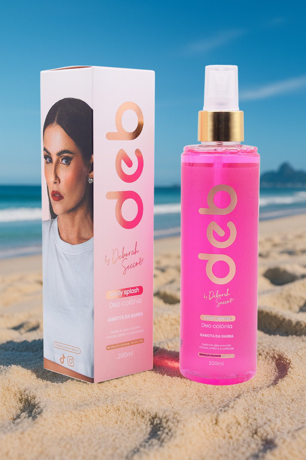 Body Splash Garota da Barra – Toque Tropical e Brilho | Deborah Secco