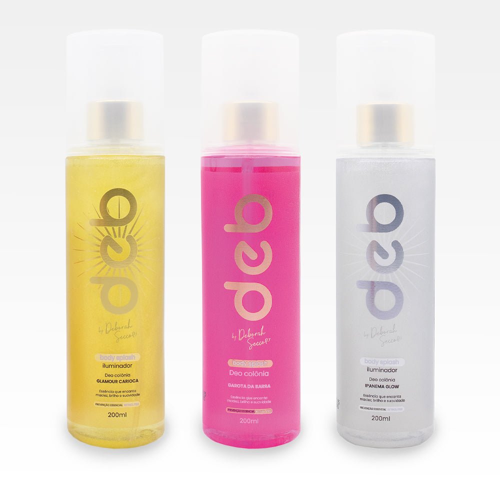 Kit 3 Body Splash - Deb By Deborah Secco - 