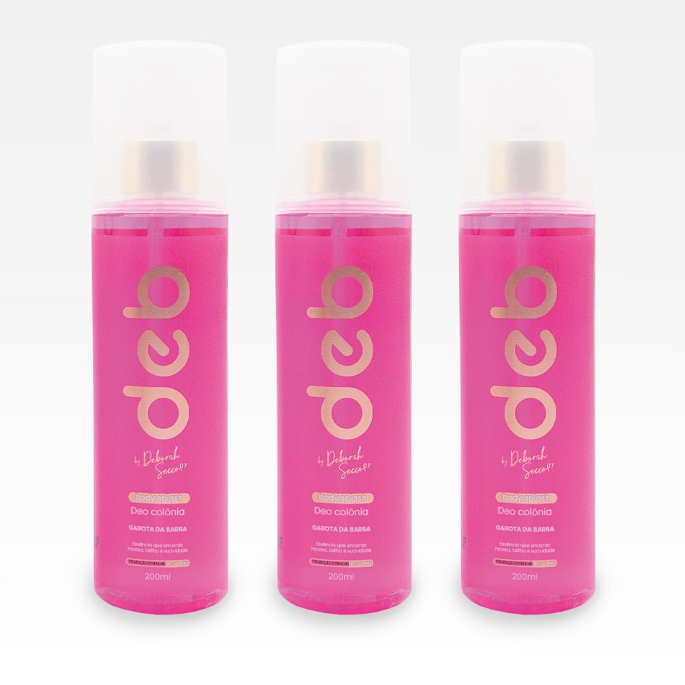 Kit 3 Body Splash Garota da Barra - Deb By Deborah Secco - 